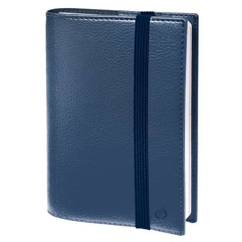 Agenda settimanale 2024 Quo Vadis Time&Life Pocket 10x15 cm blu metal - 53912124MQ